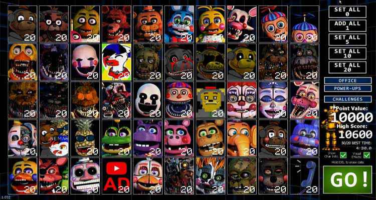 fnaf ultimate custom night download pc free