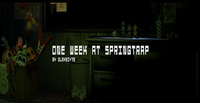 one-week-at-springtrap-official Free Download