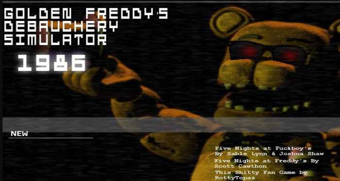 Golden Freddy’s Debauchery Simulator 1986 Free Download