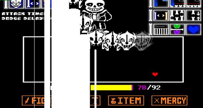 sans simulator fan game