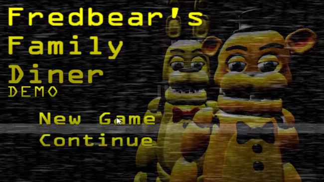 Fredbear's Happy Diner Free Download