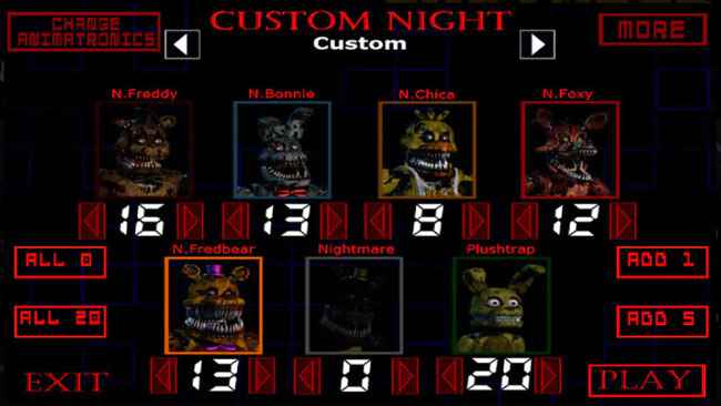 Five Nights At Freddy's 4: Expanded Edition Free Download - Fnaffangame