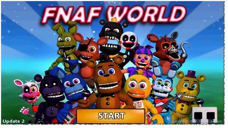 Fnaf world Android by CoolAndroidGamez 1000 - Game Jolt